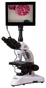 fotografia microscopio digitale trinoculare Levenhuk MED D25T LCD