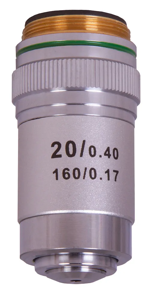 fotografia obiettivo acromatico Levenhuk MED 20x,  1
