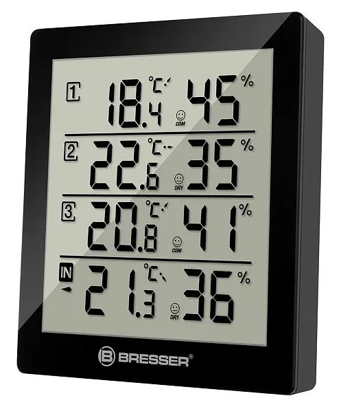 figura bresser Temeo Hygro Quadro Termometro e igrometro,  1
