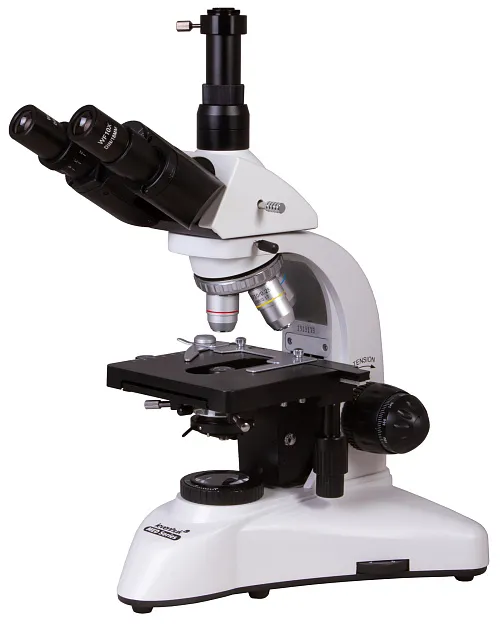 foto microscopio trinoculare Levenhuk MED 20T,  1