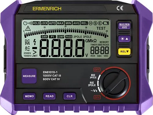 immagine tester per resistenza di terra Ermenrich Ping ET60,  1