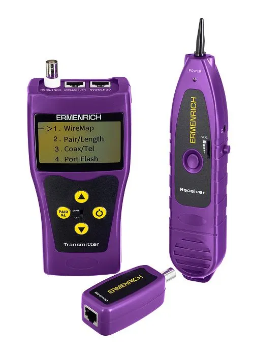 figura tester per cavi di rete Ermenrich NetGeeks NP30,  1