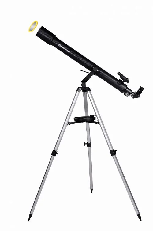 immagine telescopio Bresser Sirius 70/900 AZ con adattatore per fotocamera smartphone,  1