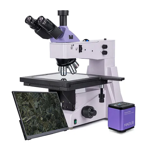 foto microscopio metallografico digitale MAGUS Metal D650 BD LCD,  1