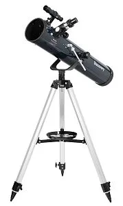 fotografia telescopio Levenhuk Discovery Spark 767 AZ con libro
