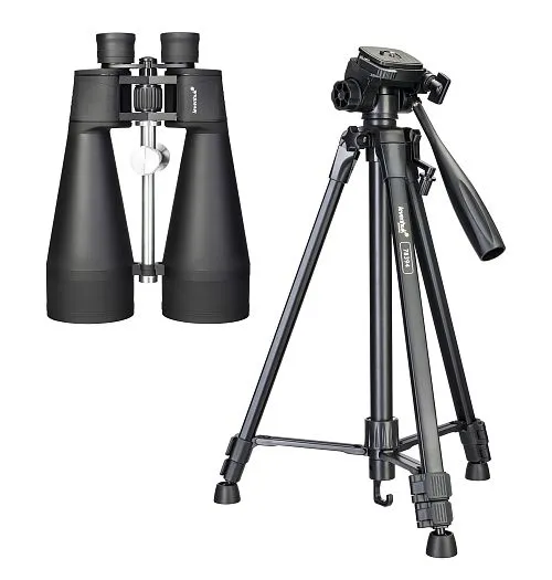 foto set binocolo Levenhuk Bruno BASE 20x80 e treppiede  ,  1