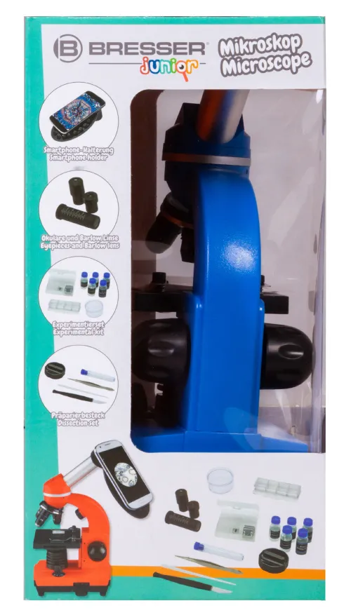 foto microscopio Bresser Junior Biolux SEL 40–1600x,  14