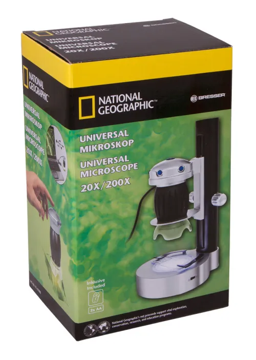 foto microscopio Bresser National Geographic USB,  9
