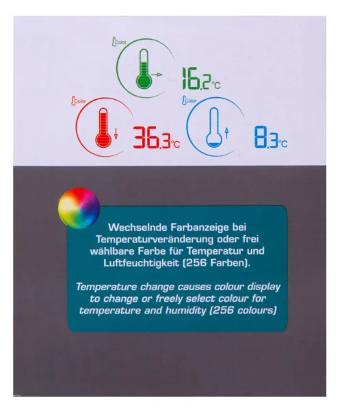 fotografia stazione meteo a colori Bresser Temeo Life, nero,  14