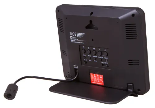 immagine stazione meteo a colori Bresser Wi-Fi con sensore professionale 5 in 1, nera,  5