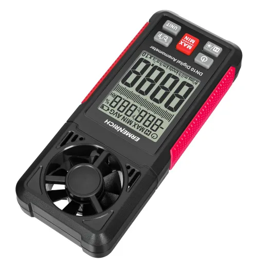 foto anemometro digitale Ermenrich Seek DN10,  4