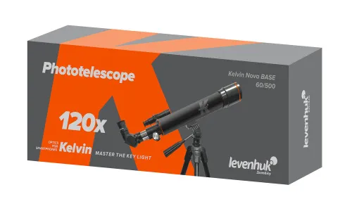 immagine fototelescopio Levenhuk Kelvin Nova BASE 60/500,  7