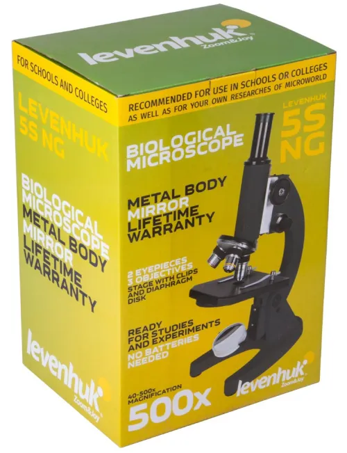 fotografia microscopio monoculare Levenhuk 5S NG,  12