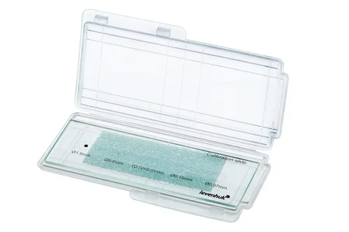 immagine vetrino di calibrazione Levenhuk MED X/Y,  2