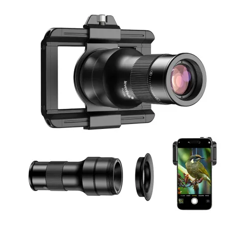 immagine teleculare e microculare per smartphone Levenhuk Kelvin TLC25,  2