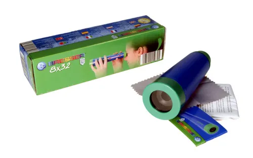 foto cannocchiale terrestre per bambini Bresser Junior 8x32,  2