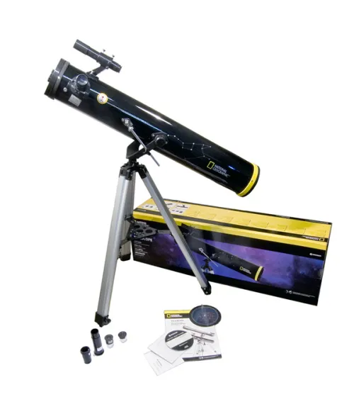 immagine telescopio Riflettore AZ Bresser National Geographic 114/900,  2