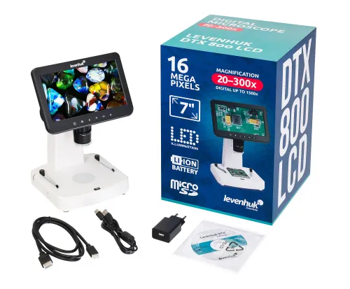 figura microscopio digitale Levenhuk DTX 800 LCD,  2