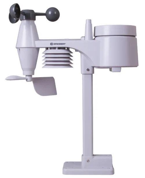 fotografia bresser Stazione meteo 5 IN 1 con display colori, nero,  9