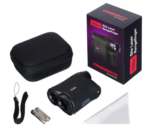 foto distanziometro laser Ermenrich LR1500, nero,  2
