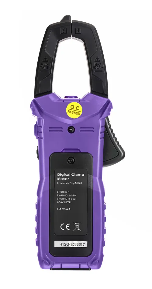 immagine pinza amperometrica digitale Ermenrich Ping MK20,  8