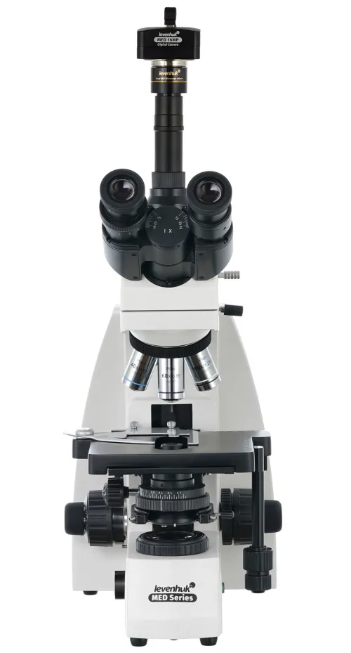 figura microscopio trinoculare digitale Levenhuk MED D40T,  3