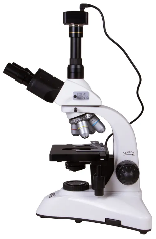 foto microscopio digitale trinoculare Levenhuk MED D25T,  9