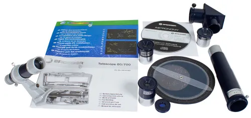 foto telescopio Bresser Junior 60/700 AZ1,  9