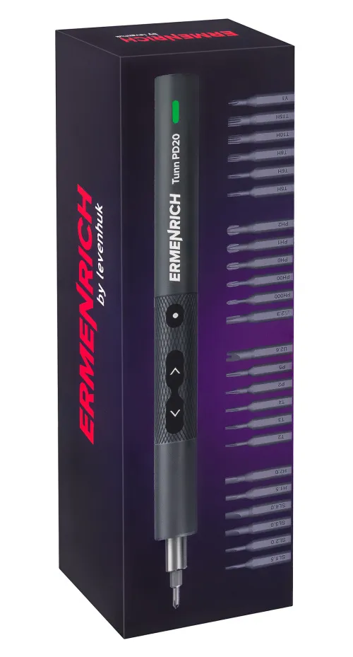 fotografia cacciavite elettrico Ermenrich Tunn PD20,  9