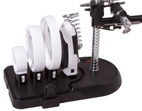 immagine lente d’ingrandimento nera Levenhuk Zeno Multi ML17,  4