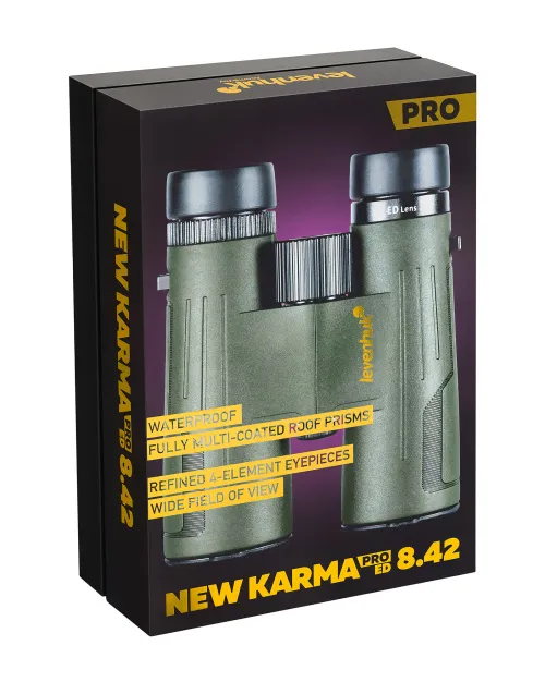 immagine binocolo Levenhuk New Karma PRO ED 8x42,  13