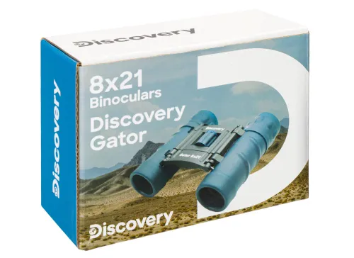 figura binocolo Levenhuk Discovery Gator 8x21,  13