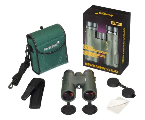 fotografia binocolo Levenhuk New Karma PRO ED 12x42,  4