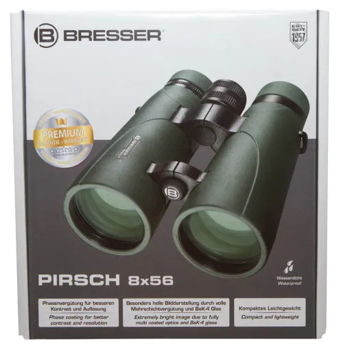foto binocolo Bresser Pirsch 8x56,  13