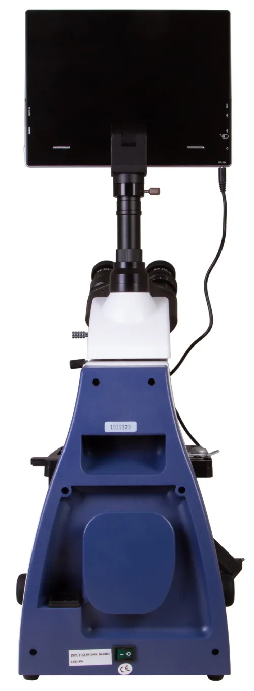 figura microscopio trinoculare digitale Levenhuk MED D30T LCD,  7