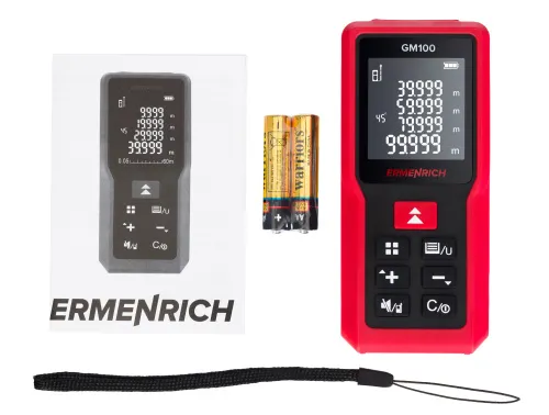 figura misuratore laser Ermenrich Reel PRO GM100,  2