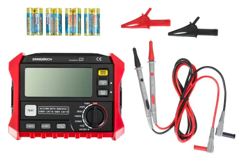 figura tester di isolamento Ermenrich Ping ET50,  7