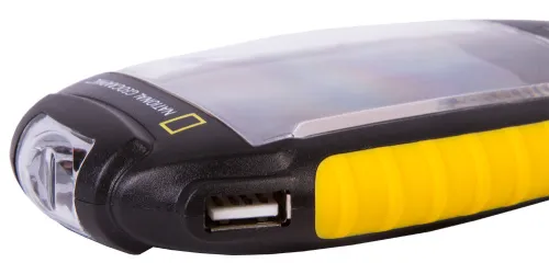figura caricabatterie solare Bresser National Geographic 4 in 1,  6