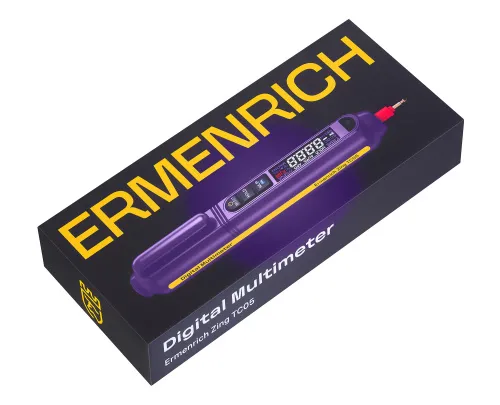 foto multimetro digitale Ermenrich Zing TC05,  7