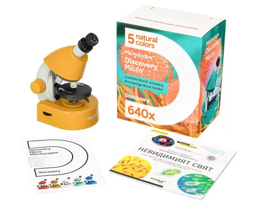 fotografia microscopio Levenhuk Discovery Micro con libro,  4