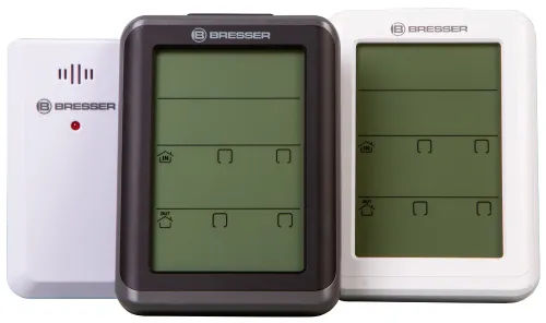 figura orologio termoigrometro Bresser MyClimate, bianco,  3