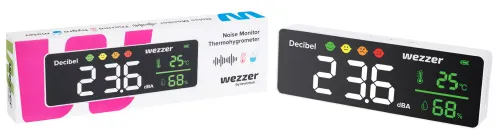 foto termoigrometro con fonometro Levenhuk Wezzer Teo TH70,  3