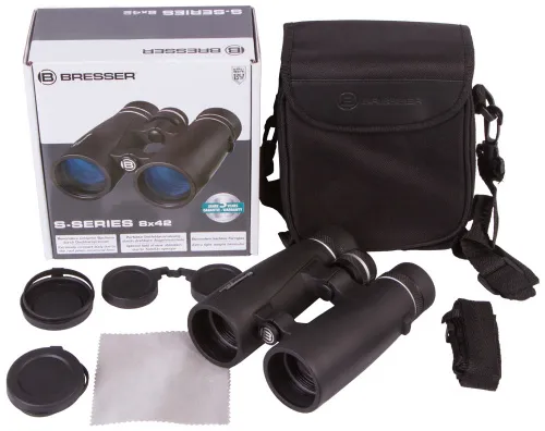 foto binocolo Bresser S-Series 8x42,  2