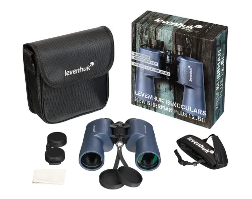 foto binocolo Levenhuk New Sherman PLUS 12x50,  4