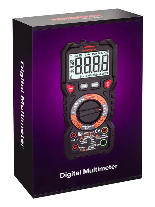 figura multimetro digitale Ermenrich Zing TC21,  7