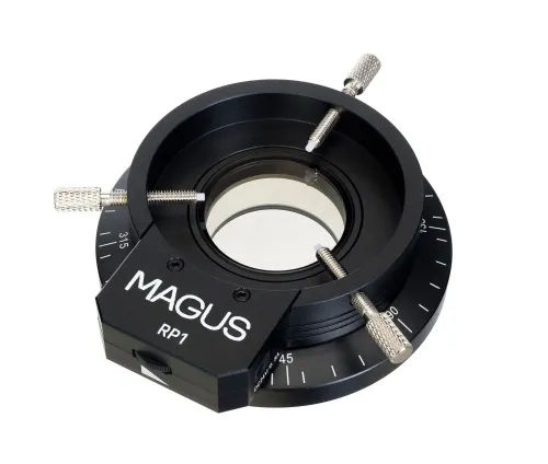 figura luce ad anello MAGUS LED RP1 con polarizzatore,  2