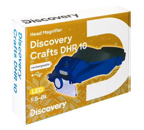 immagine lente d’ingrandimento frontale ricaricabile Levenhuk Discovery Crafts DHR 10,  11