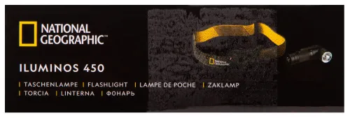 fotografia torcia Bresser National Geographic ILUMINOS 450 LED con supporto testa,  14