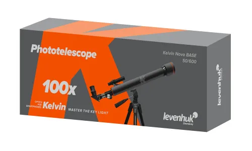 fotografia fototelescopio Levenhuk Kelvin Nova BASE 50/600,  7