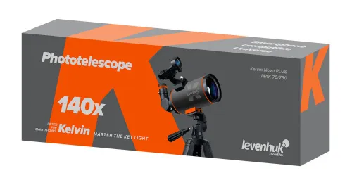 figura fototelescopio Levenhuk Kelvin Nova PLUS MAK 70/750,  6